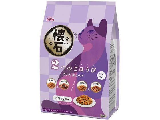 ペットライン 懐石 2つささみ添えペア 650g KSD-5