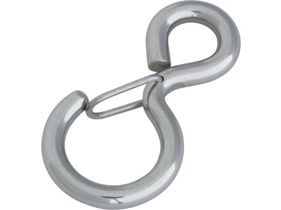 水本 ステンレス アイフック 線径4mm 長さ43.5mm B-2105