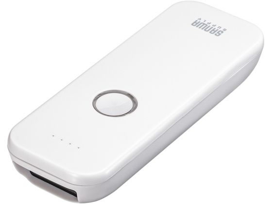 サンワサプライ Bluetooth1次元バーコードリーダー BCR-BT1D8W