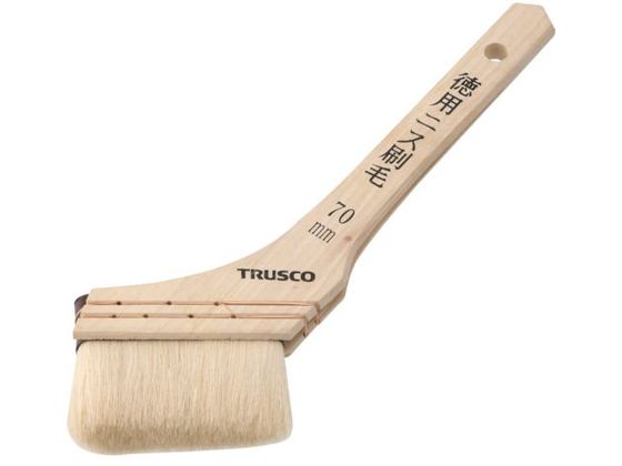 TRUSCO 徳用ニス刷毛木柄 30号 TPB-428