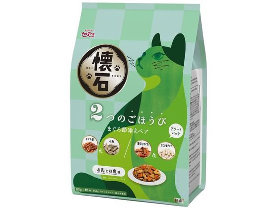 ペットライン 懐石 2つまぐろ節添え 650g KSD-3