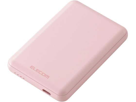 エレコム モバイルバッテリー 5000mAh ピンク DE-C48-5000PN