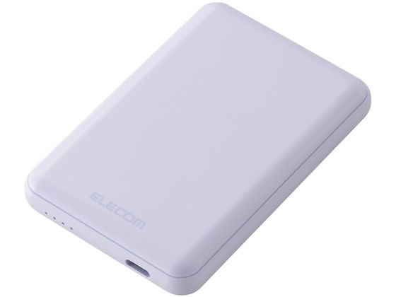 エレコム モバイルバッテリー 5000mAh パープル DE-C48-5000PU エレコム モバイルバッテリー 5000mAh パープル DE-C48-5000PU