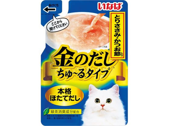 いなば 金のだしちゅーる とりささみかつお節入 140g いなば 金のだしちゅーる とりささみかつお節入 140g