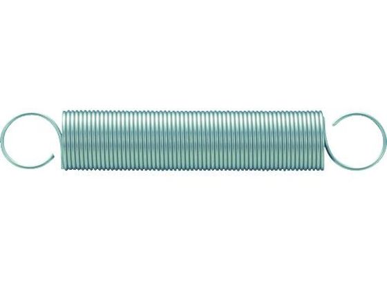 ●型番：TEST−88169●入数：5個●線径d（mm）：1．0 ●外径D（mm）：7．3 ●自由高さL（mm）：75．2 ●巻数（巻）：62．5 ●ばね定数（N／mm）：0．628 ●許容荷重（N）