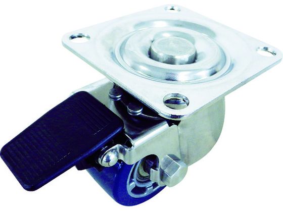 TRUSCO 低床式 重荷重用 自在SP付 ウレタン車 50mm TYHSUB-50