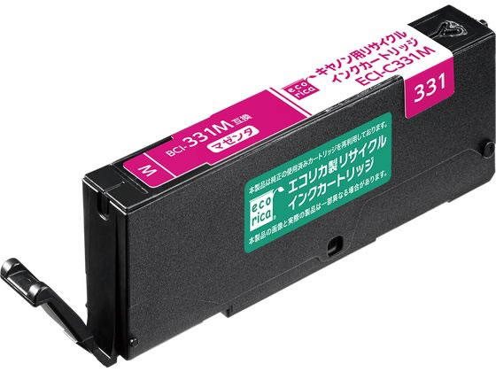 エコリカ キヤノン用 リサイクルインク マゼンタ ECI-C331M エコリカ キヤノン用 リサイクルインク マゼンタ ECI-C331M