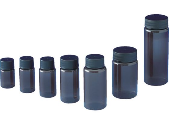 NIKKO PETスクリューバイアル100ml(褐色) (50本入) 17200100