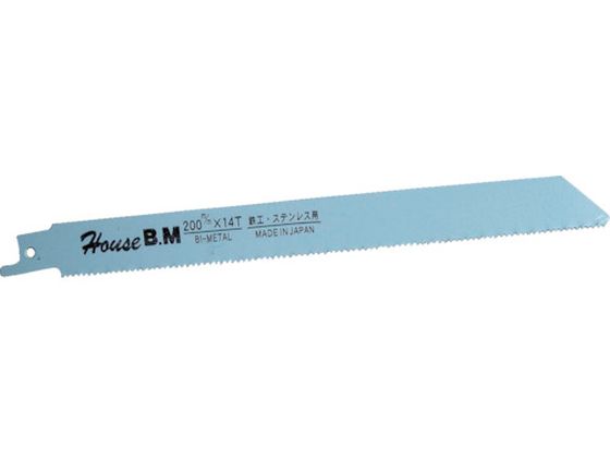 ハウスB. M バイメタルセーバーソー替刃解体プロ用 (10枚入) KBM-160 ハウスB. M バイメタルセーバーソー替刃解体プロ用 (10枚入) KBM-160