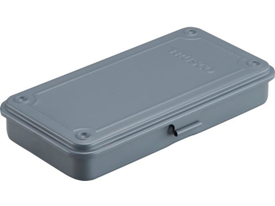 TRUSCO トランク型工具箱 203×109×35 アーセナルグレイ T-19DG