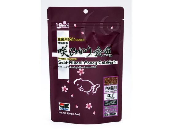 キョーリン 咲ひかり 金魚色揚用沈下 200g キョーリン 咲ひかり 金魚色揚用沈下 200g