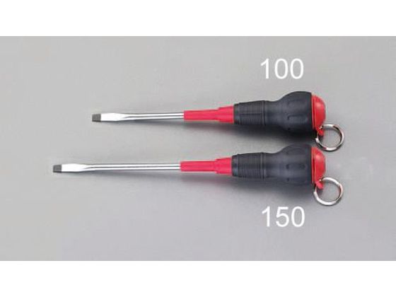 ●刃幅×刃厚：６．０×０．９ｍｍ●軸径：φ６．３ｍｍ●軸長：１５０ｍｍ●落下防止リング付●リング部分は空転する為、セーフティーループ等がからみません。●グリップエンドが手の平に収まりスムーズに回転し指