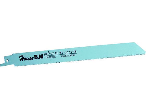 ハウスB. M バイメタルセーバーソー替刃解体プロ用 (10枚入) KBM-200 ハウスB. M バイメタルセーバーソー替刃解体プロ用 (10枚入) KBM-200