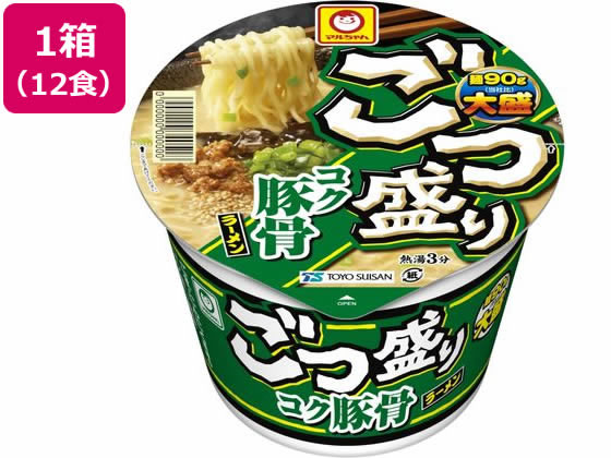 東洋水産 ごつ盛り コク豚骨ラーメン 12個 東洋水産 ごつ盛り コク豚骨ラーメン 12個