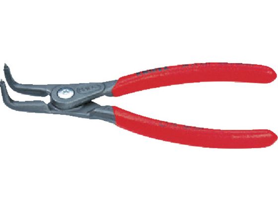 KNIPEX 4921-A41 軸用精密スナップリングプライヤー 曲 4921-A41 KNIPEX 4921-A41 軸用精密スナップリングプライヤー 曲 4921-A41