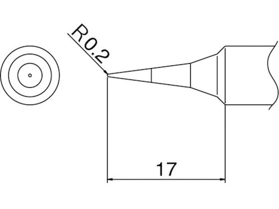 白光 こて先 I型 T19-I 白光 こて先 I型 T19-I