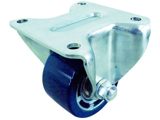 TRUSCO 低床式 重荷重用 固定 ウレタン車75mm TYHSUK-75