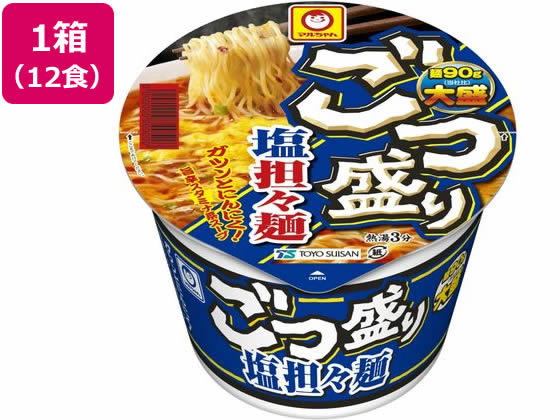 東洋水産 ごつ盛り 塩担々麺 12個 東洋水産 ごつ盛り 塩担々麺 12個