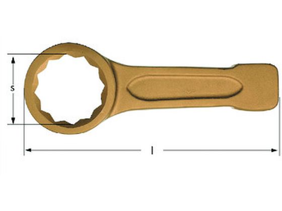 Ampcoスイス 防爆打撃レンチ 36mm AH0036B Ampcoスイス 防爆打撃レンチ 36mm AH0036B