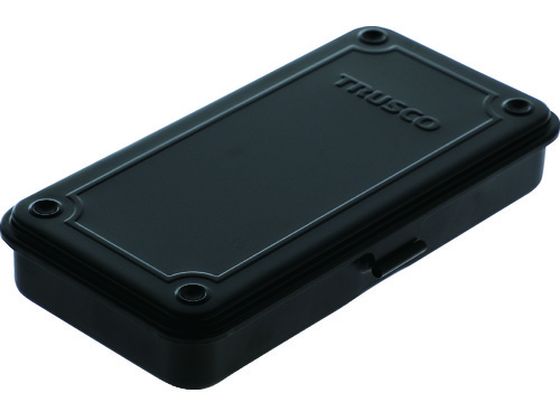 TRUSCO トランク型工具箱 203×109×35 つや消しブラック