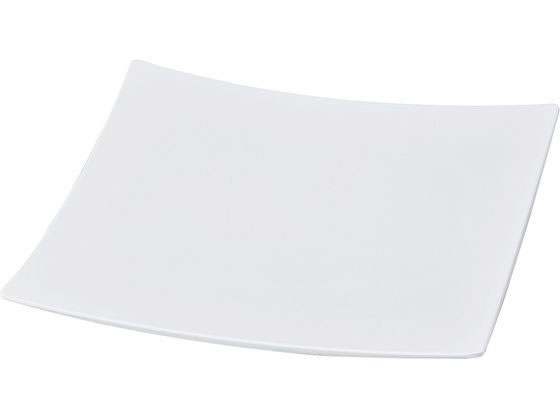 若泉漆器 ニューホワイト 羽反角盛皿 35cm 0261820