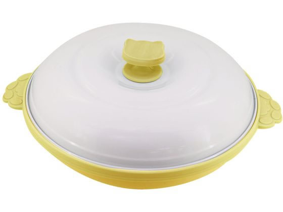 トレードワン CHEF-猫鍋レンジパン イエロー 70204 トレードワン CHEF-猫鍋レンジパン イエロー 70204