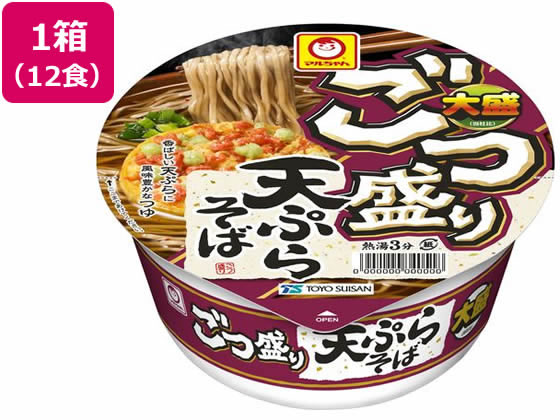 東洋水産 ごつ盛り 天ぷらそば 12個 東洋水産 ごつ盛り 天ぷらそば 12個