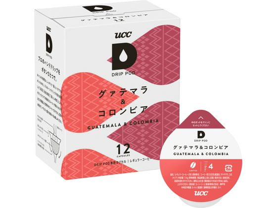 UCC DRIPPOD 専用カプセル グァテマラ&コロンビア UCC DRIPPOD 専用カプセル グァテマラ&コロンビア