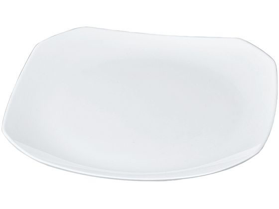 若泉漆器 ニューホワイト 隅切盛皿 36cm 0261860