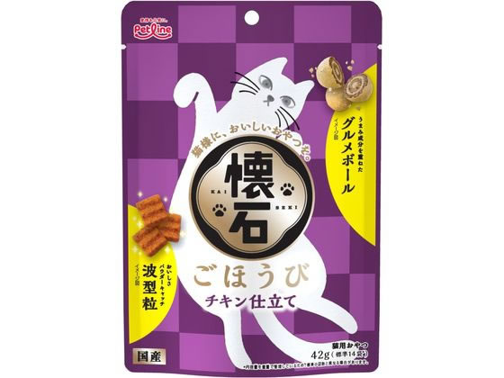 ペットライン 懐石 ごほうびチキン仕立て 42g KSS-3