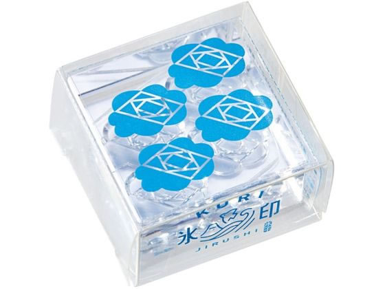 キングジム 透明スタンプ 氷印 (ツバキ) CLS33-001