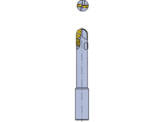 三菱 刃先交換式 SRM2形ボール ロングネック長刃形シャンクタイプエンドミル 右勝手 スーパーラッショミル SRM2200SNLF