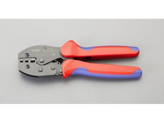 エスコ 圧着ペンチ 絶縁端子用 0.5-6.0mm2 EA538KH-15