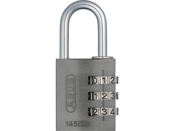 ●型番：145-30-TI●色：チタン ●幅（mm）：30 ●ツル径（mm）：4．8 ●B（mm）：25 ●C（mm）：14●ロック：ダイヤル3段式●本体：アルミニウム ●ツル：鉄
