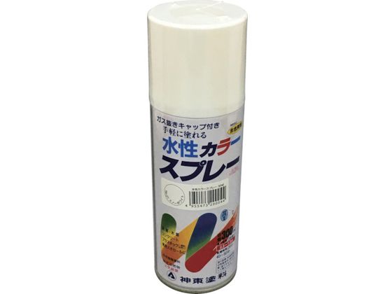 シントー 水性カラースプレー スノーホワイト 300ML 2904-0.3 シントー 水性カラースプレー スノーホワイト 300ML 2904-0.3