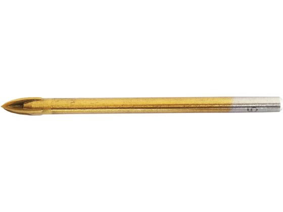 新潟精機 ガラスドリル 4枚刃 5mm GD-5F 新潟精機 ガラスドリル 4枚刃 5mm GD-5F