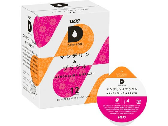 UCC DRIPPOD 専用カプセル マンデリン&ブラジル UCC DRIPPOD 専用カプセル マンデリン&ブラジル