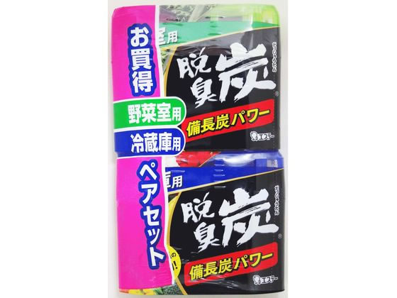 エステー 脱臭炭冷蔵庫用・野菜室用ペアセット エステー 脱臭炭冷蔵庫用・野菜室用ペアセット