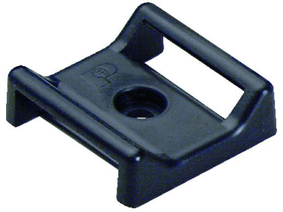 パンドウイット タックタイ用タイマウント ゴム系粘着テープ付き 黒(100個入) ABMT-A-C20 パンドウイット タックタイ用タイマウント ゴム系粘着テープ付き 黒(100個入) ABMT-A-C20
