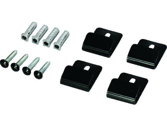 光 ネット取付金具 黒 4P JN-1
