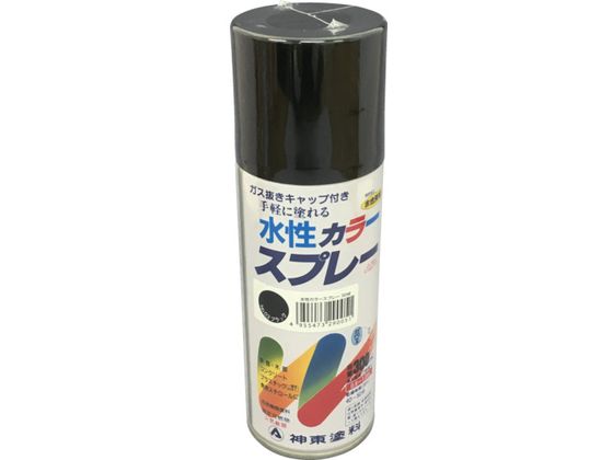 シントー 水性カラースプレー ブラック 300ML 2905-0.3 シントー 水性カラースプレー ブラック 300ML 2905-0.3