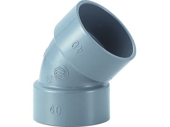 エスロン DV継手45°エルボ 40 D4L40 エスロン DV継手45°エルボ 40 D4L40