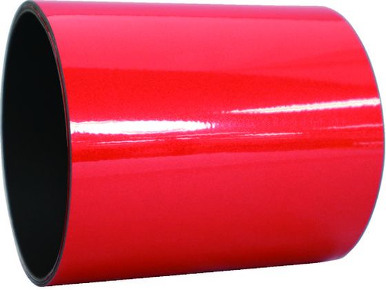 日東エルマテ 反射マグネットシート 100mm×1m レッド HMG-100R