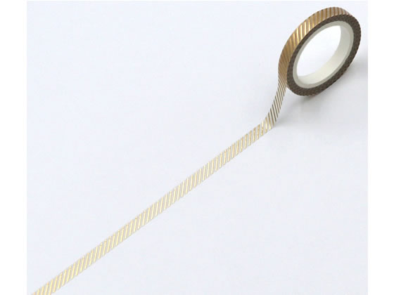ワールドクラフト キラキラマスキングテープ Stripe 5mm×5m KRMT5-003