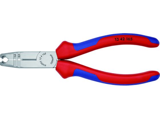KNIPEX ニッパー付きワイヤストリッパー 1342-165 KNIPEX ニッパー付きワイヤストリッパー 1342-165