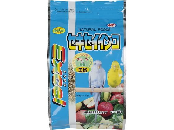 ナチュラルペット エクセル セキセイインコ 1.5kg ナチュラルペット エクセル セキセイインコ 1.5kg