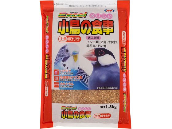 ナチュラルペット エクセル おいしい小鳥の食事 皮付き 1.8kg ナチュラルペット エクセル おいしい小鳥の食事 皮付き 1.8kg
