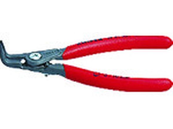 KNIPEX 4941-A01 軸用精密スナップリングプライヤー 曲 4941-A01 KNIPEX 4941-A01 軸用精密スナップリングプライヤー 曲 4941-A01