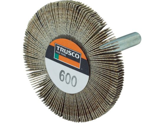 TRUSCO 薄型フラップホイール 50×5×6 #600 5個入 UF5005-600 TRUSCO 薄型フラップホイール 50×5×6 #600 5個入 UF5005-600