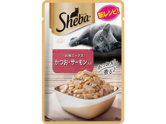 マースジャパン シーバリッチ お魚ミックス 鰹サーモン 35g